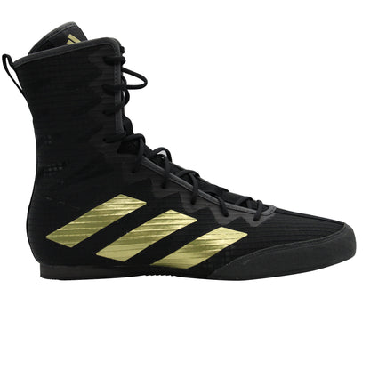 adidas Box Hog 4 Boxing Boots - Black/Gold