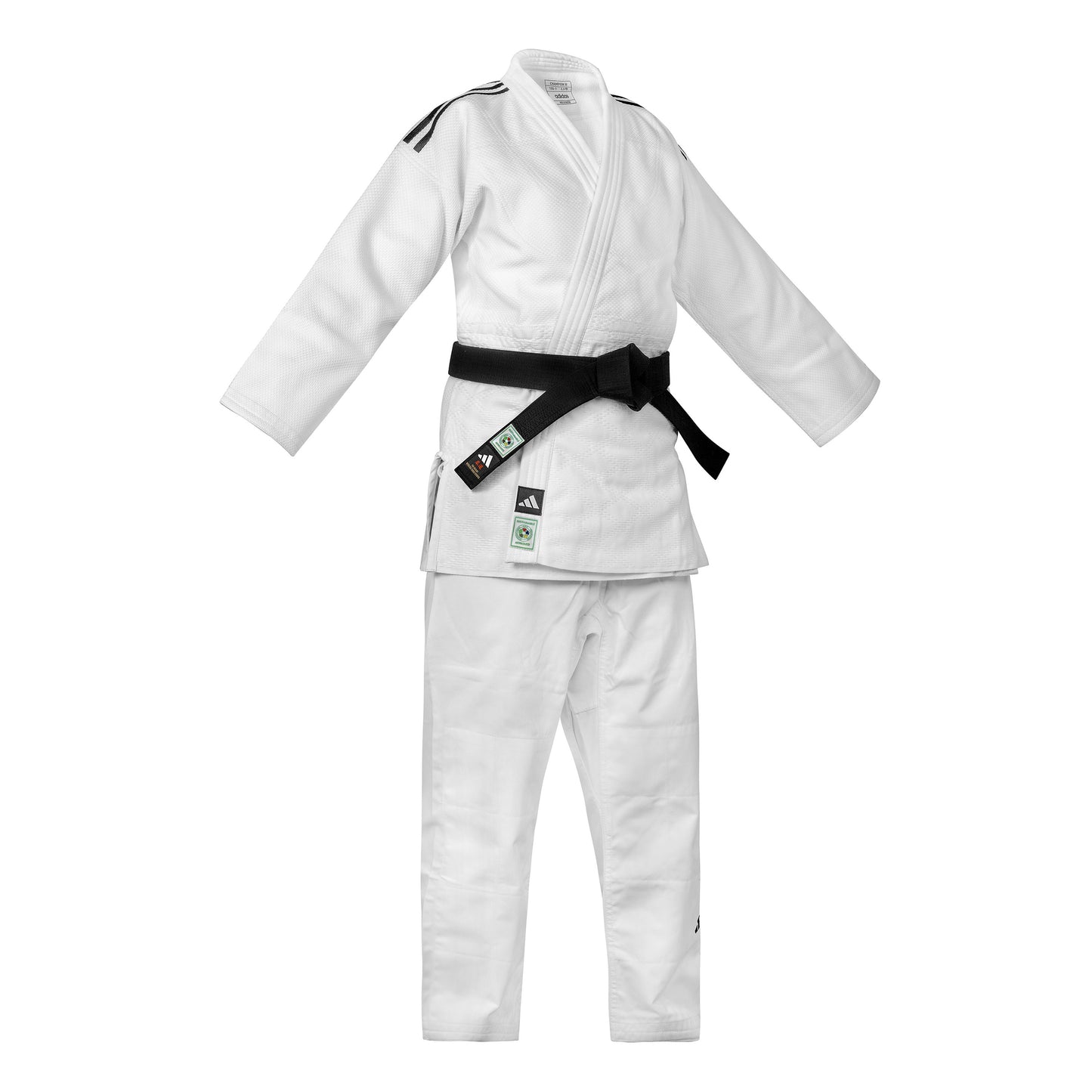 adidas IJF3 Champion III Judo Uniform White