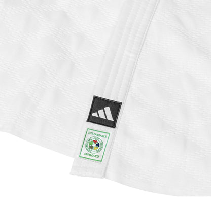 adidas IJF3 Champion III Judo Uniform White