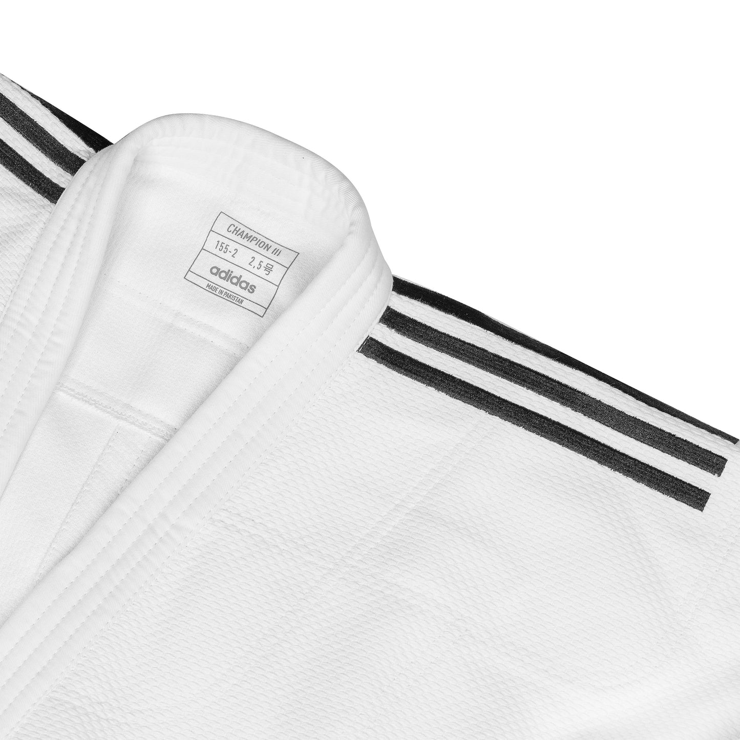 adidas IJF3 Champion III Judo Uniform White