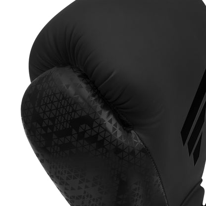 adidas Combat 50 Boxing Gloves - Black