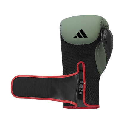 adidas Combat 50 Boxing Gloves - Green