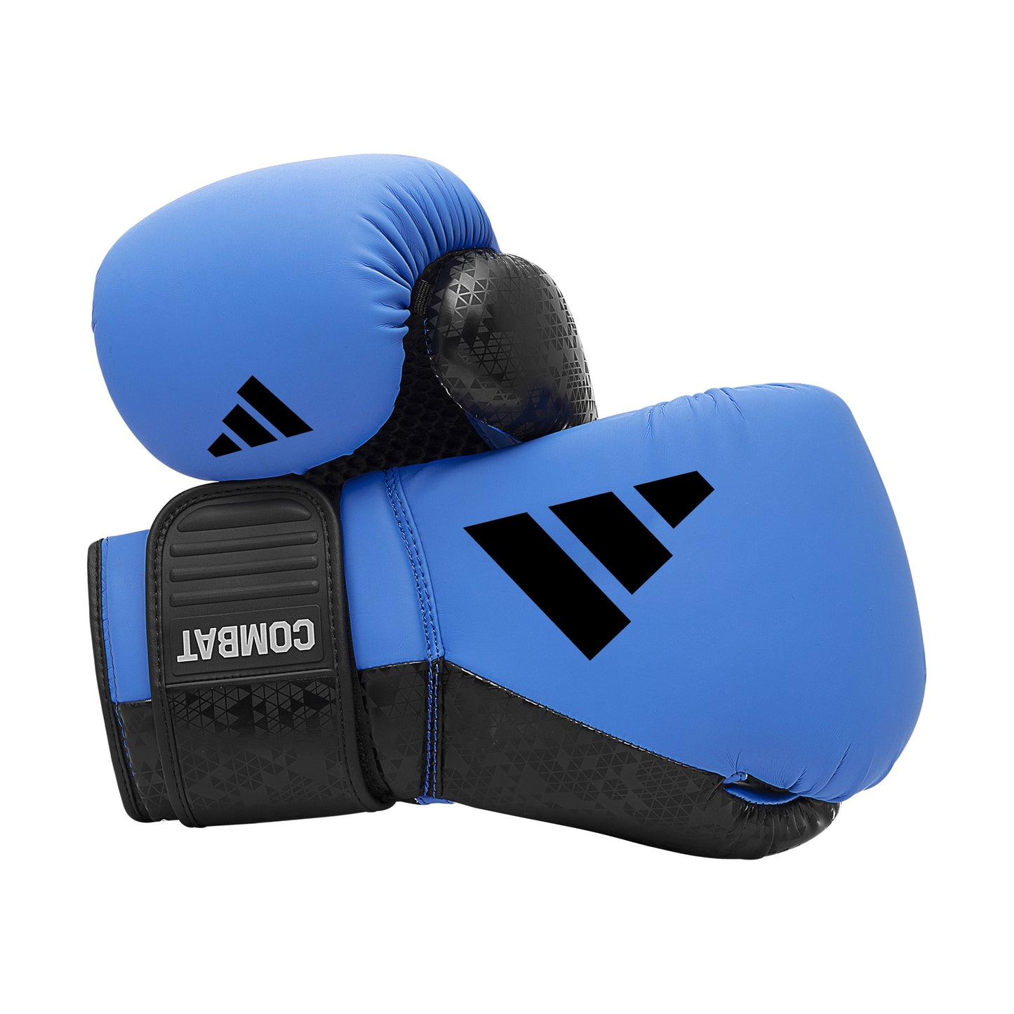 adidas Combat 50 Boxing Gloves - Blue