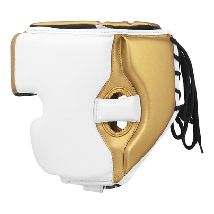 adidas Speed Pro Head Guard - White/Gold