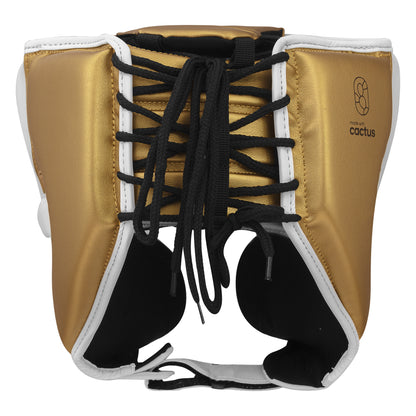 adidas Speed Pro Head Guard - White/Gold