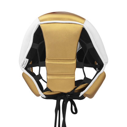 adidas Speed Pro Head Guard - White/Gold