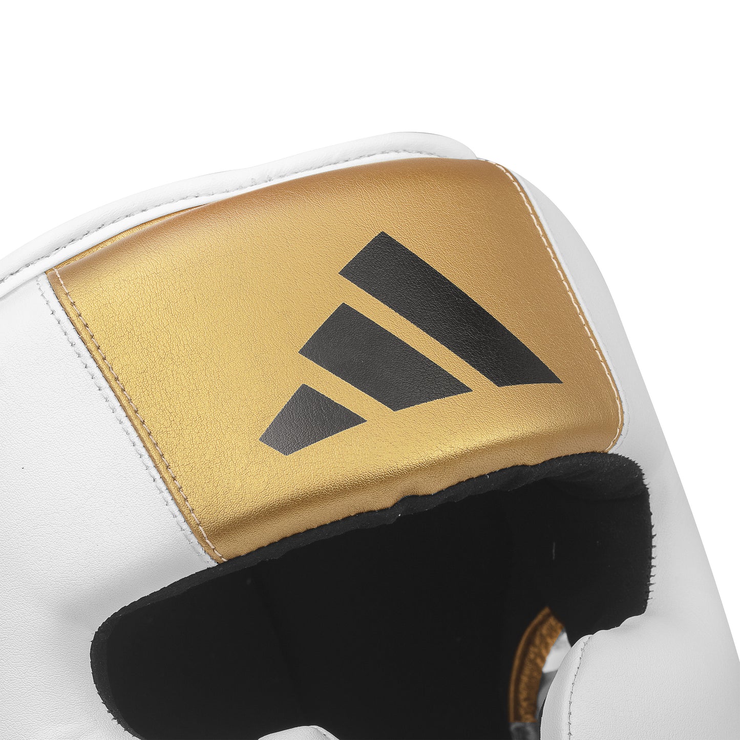 adidas Speed Pro Head Guard - White/Gold