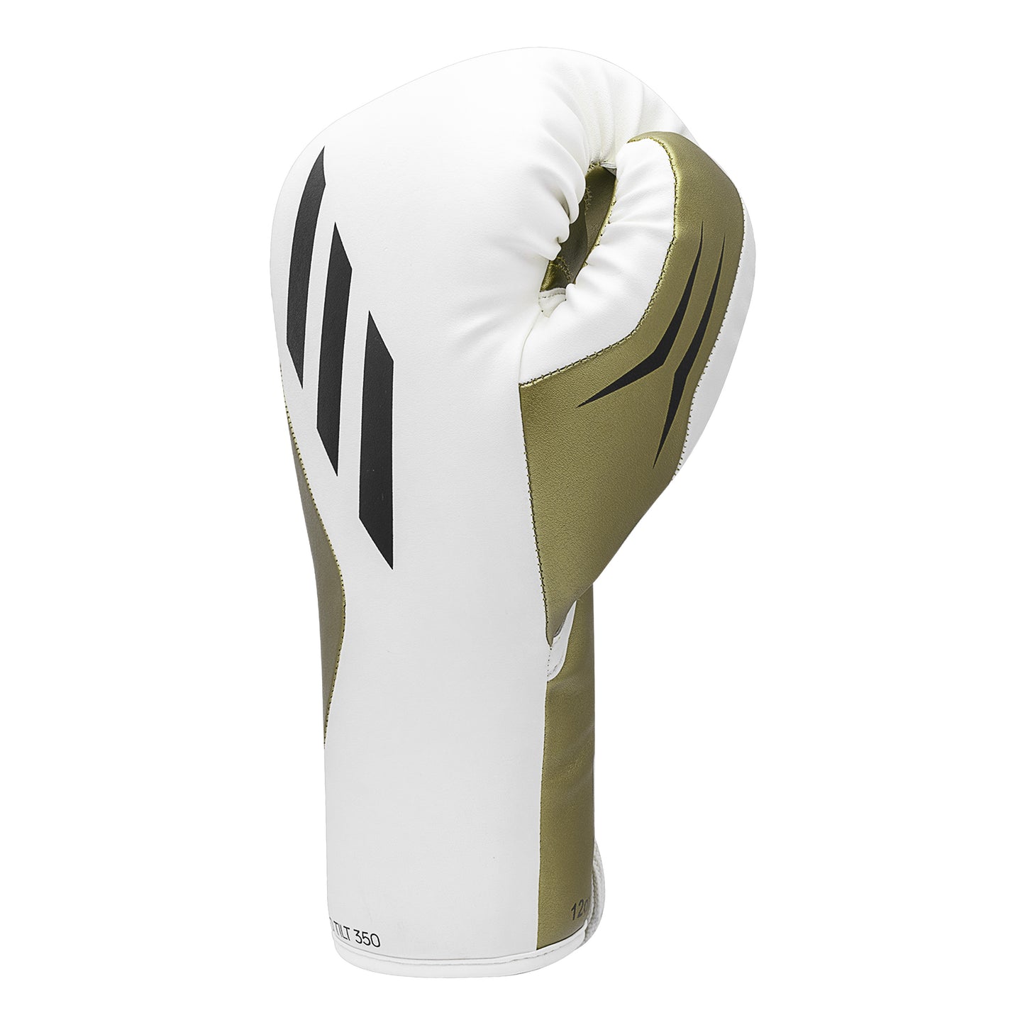 adidas Speed Tilt 350 Lace-Up Boxing Gloves - White/Gold