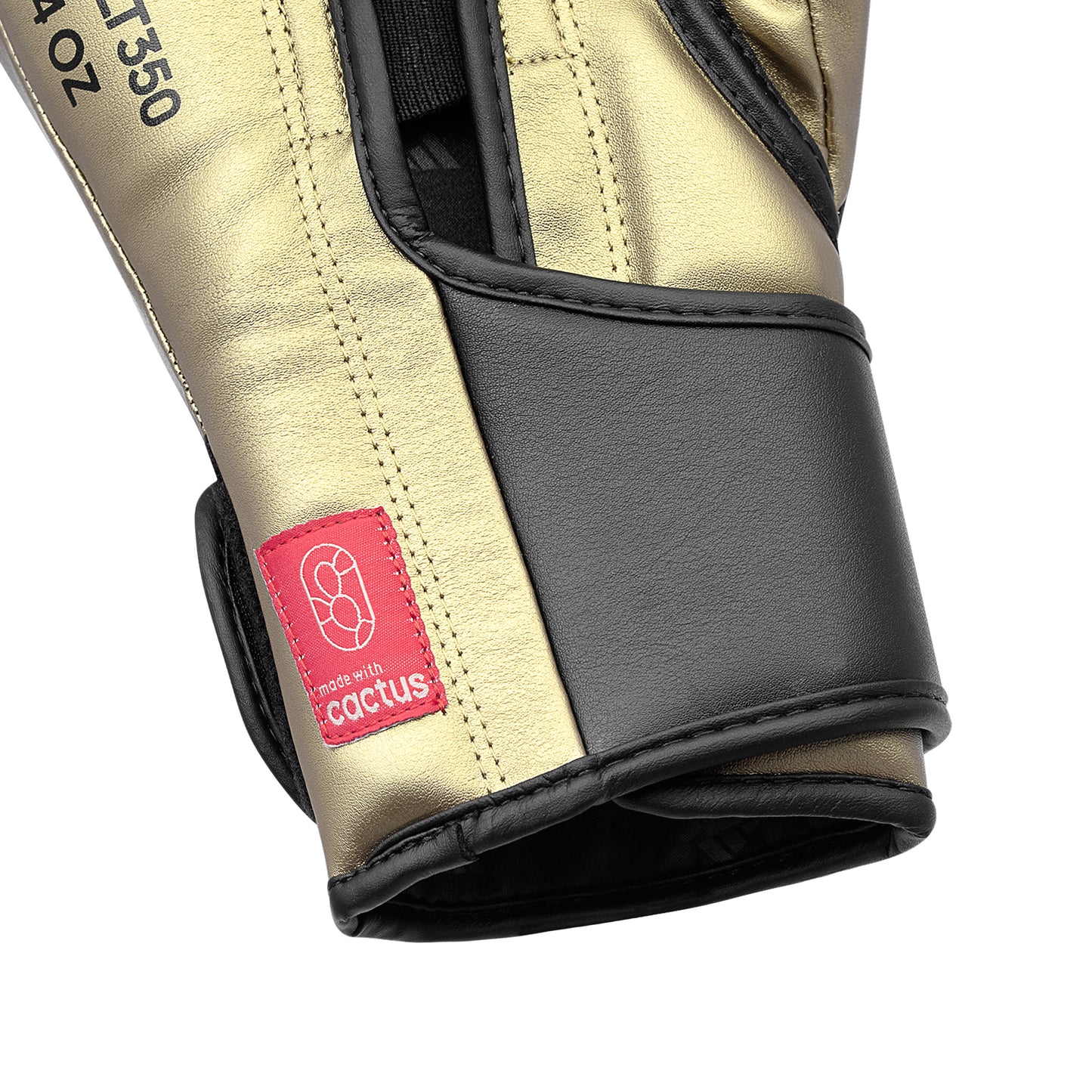 adidas Speed Tilt 350 Strap Boxing Gloves - Black/Gold