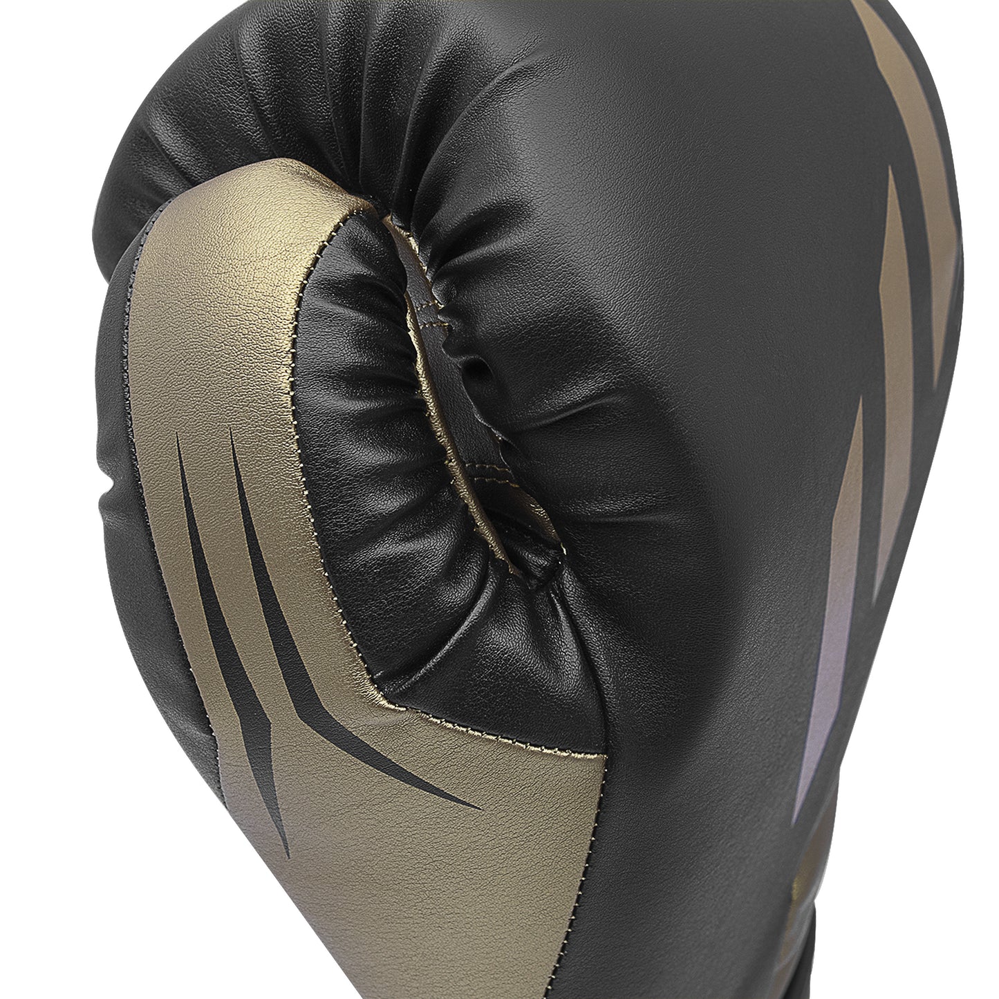 adidas Speed Tilt 350 Strap Boxing Gloves - Black/Gold