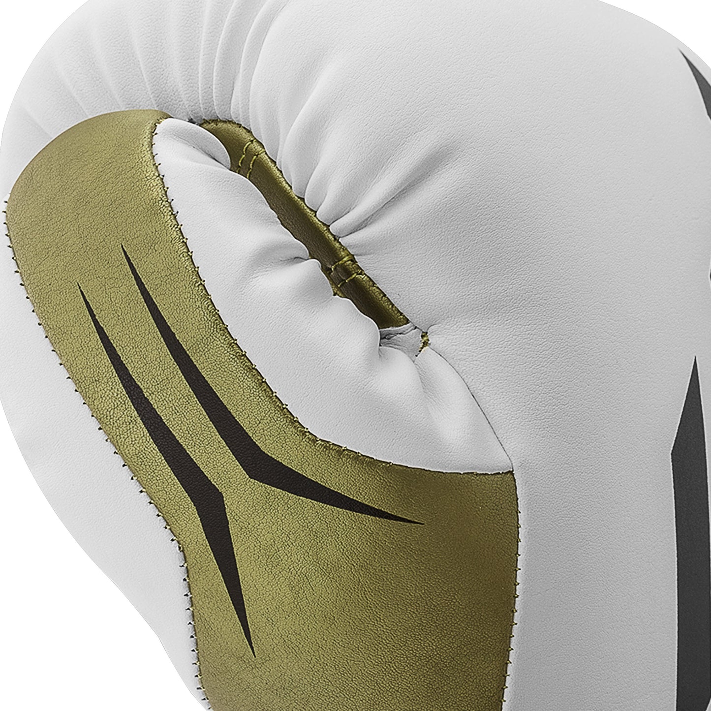 adidas Speed Tilt 350 Strap Boxing Gloves - White/Gold